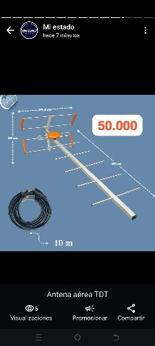 Imagen 1 de ANTENA AÉREA PARA TDT