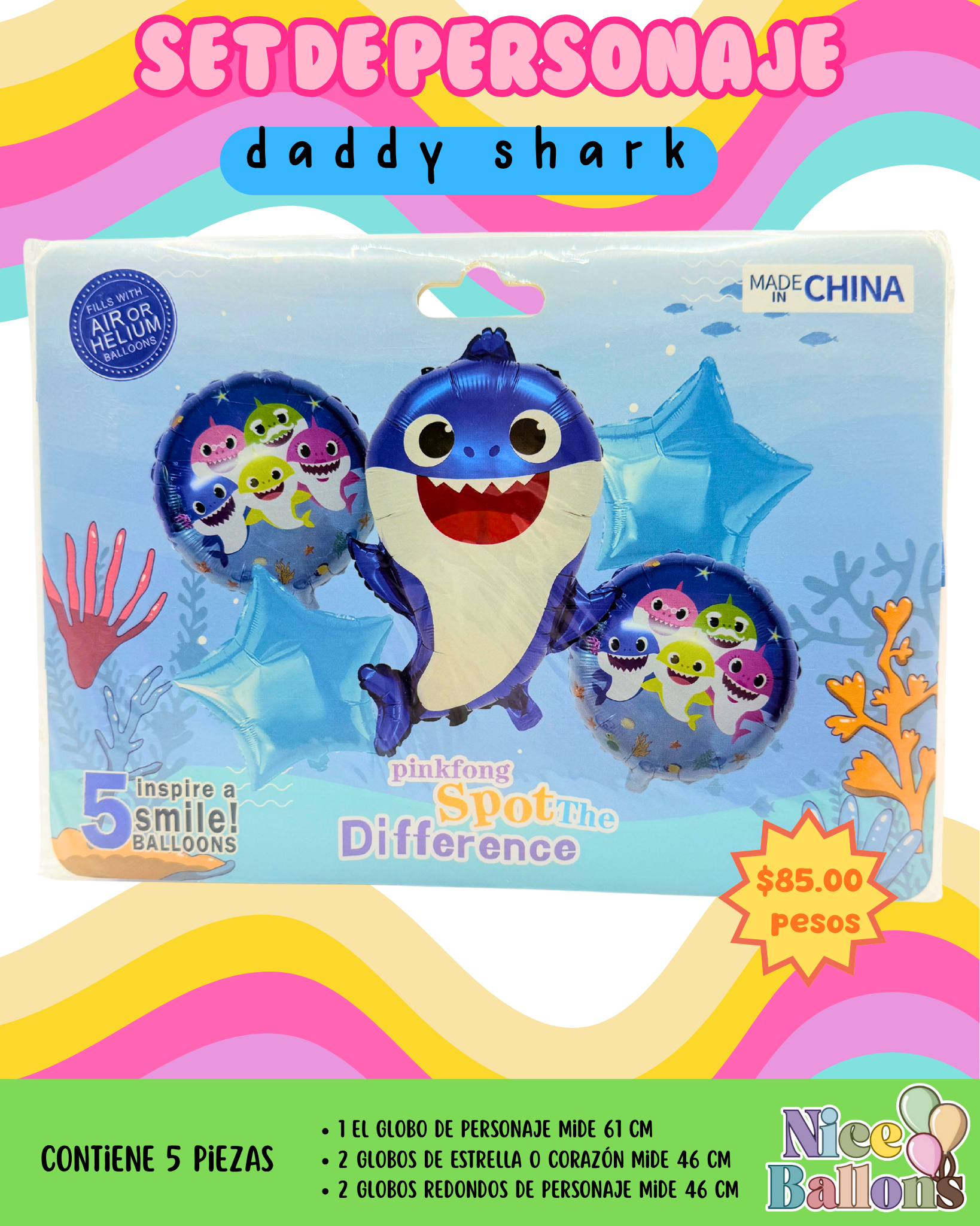 Imagen 1 de Baby Shark - azul