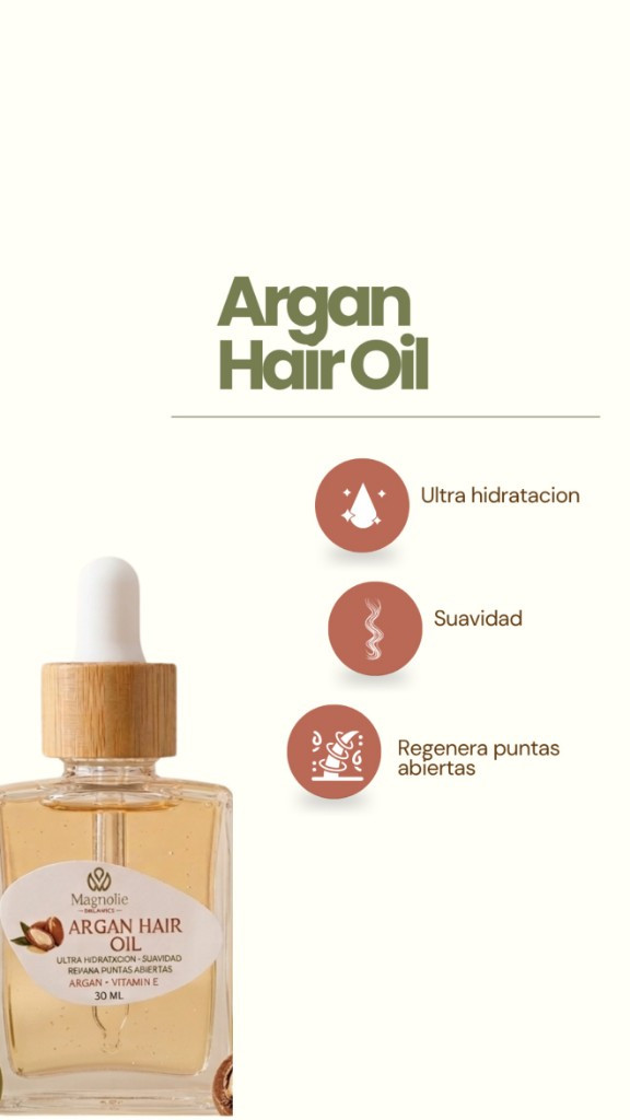 Imagen 1 de Aceite de argán Magnolie Organics 30ml
