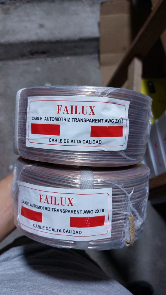 Imagen 1 de Cable 18 transparente
