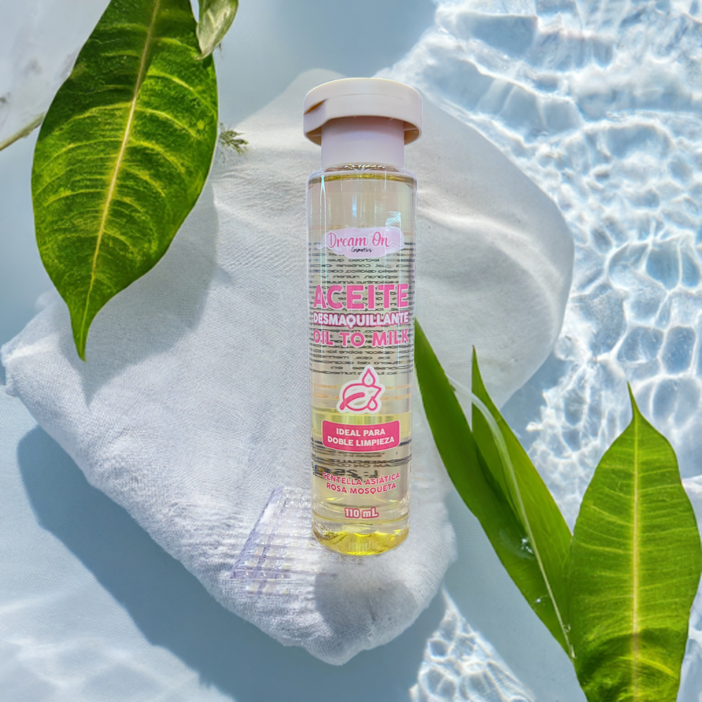 Imagen 1 de Aceite desmaquillante oil to milk 110ml -Dream on cosmetics