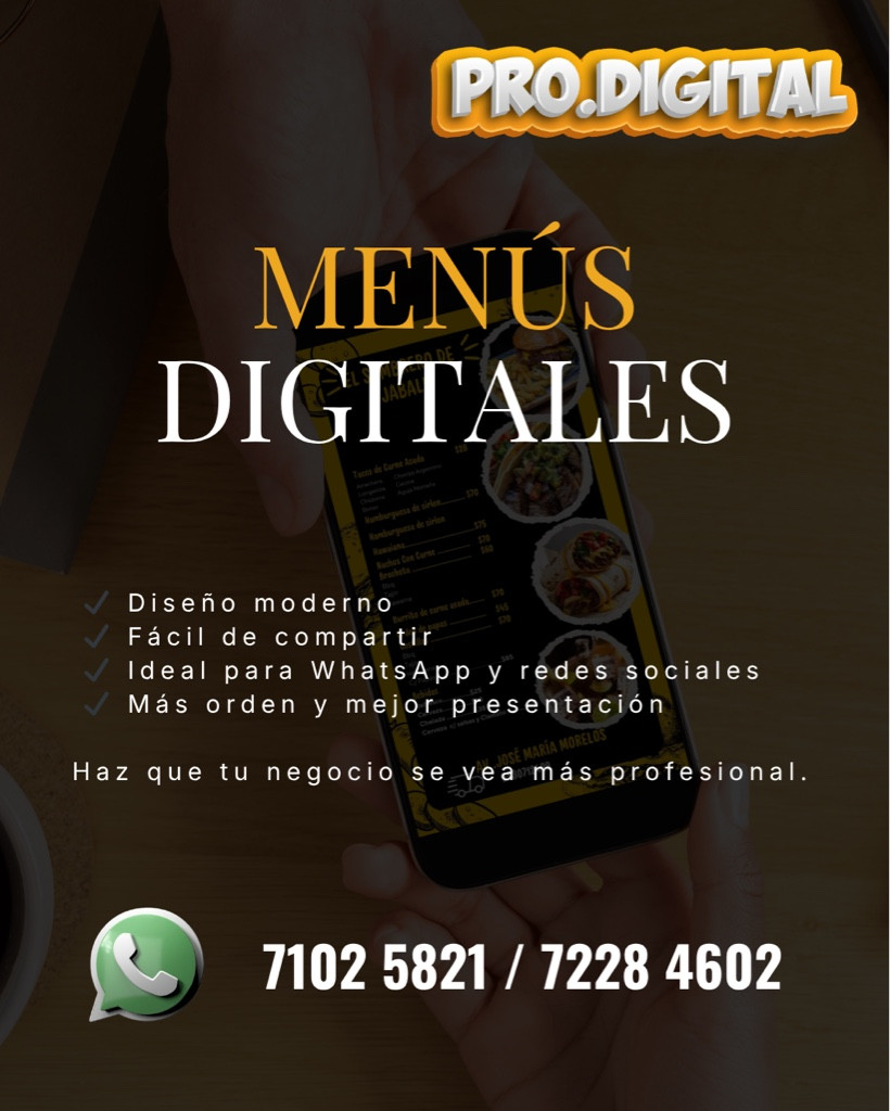 Imagen 1 de MENÚ