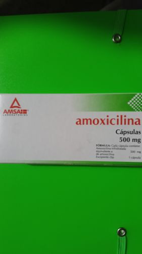 Imagen 1 de Amoxicilina 500mg 12 capsulas