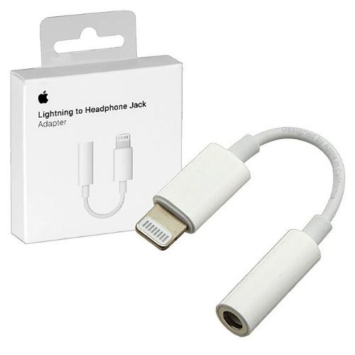 Imagen 1 de Adaptador Lightning a Jack iPhone Auxiliar