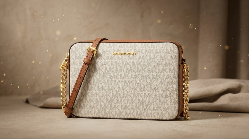 Imagen 1 de Bandolera Jet Set grande con estampado de logotipos