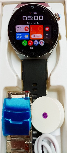 Imagen 1 de LIGE Marca Original Smart Watch Hombres Relojes AMOLED AI Contraseña De Voz Bluetooth Llamada