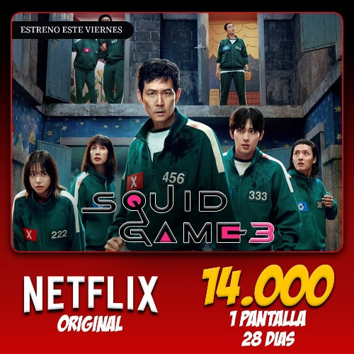 Imagen 1 de NETFLIX ORIGINAL PANTALLA 1 MES