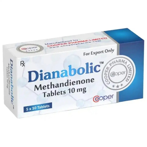 Imagen 1 de DIANABOL 10 Mg 50 Tabletas Cooper Pharma