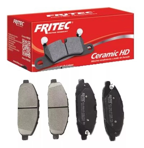 Imagen 1 de Balatas Ceramic HD de Freno Delantero Fritec para Urvan, NV3500