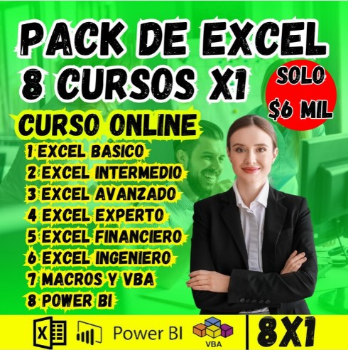Imagen 1 de Pack curso de Excel