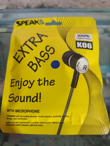 Imagen 1 de AUDÍFONOS SPEAK BOLSA