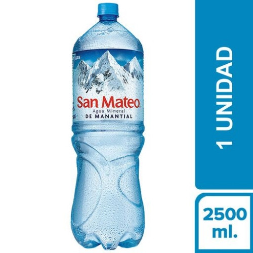 Imagen 1 de AGUA SAN MATEO SIN GAS BT 2.5 L