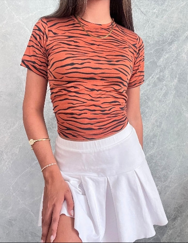 Imagen 1 de Crop top estampado 4