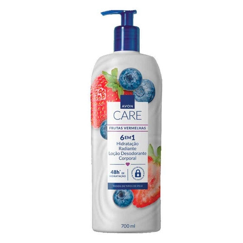 Imagem 1 de Avon Care Loção Desodorante Corporal Frutas Vermelhas 700ml