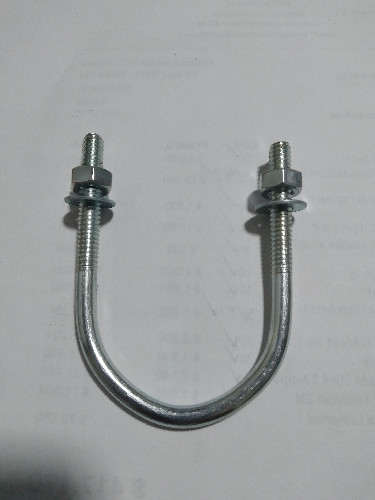 Imagen 1 de Abrazadera en U 1/4x1½ (x2+TCA+ARANDELA)(AU14112)