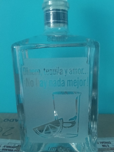 Imagen 1 de Tequila Platinium Plata de 700 ml Personalizado 5
