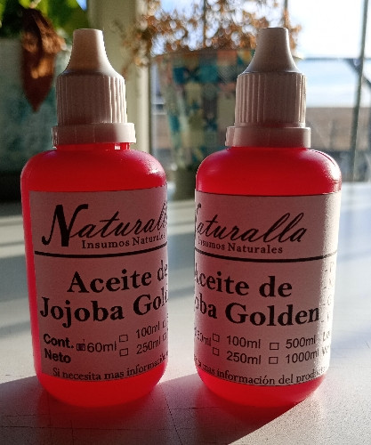 Imagen 1 de .Aceite de jojoba 100% puro golden x 60 ML