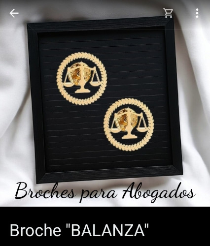 Imagen 1 de Broche Balanza
