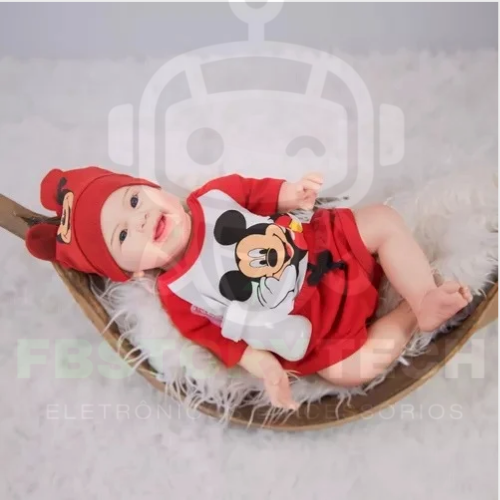 Imagem 1 de Bonecos Bebês Reborn 2025: Um Presente Mágico e Artesanal!🎁❤️