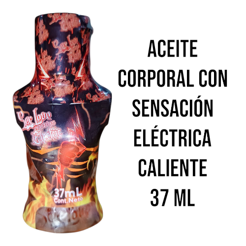 Imagen 1 de Aceite corporal con sensación eléctrica caliente 37 ML