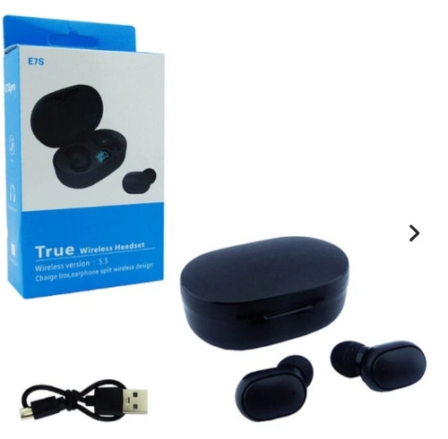 Imagen 1 de Audífonos auriculares inalámbricos bluetooth E7S 5.3