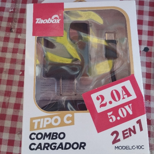 Imagen 1 de Combo cargador Tipo C Taobox