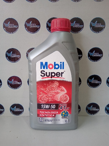 Imagen 1 de Aceite 15W-50 4T MX Mobil Super Tecnología-Sintetica