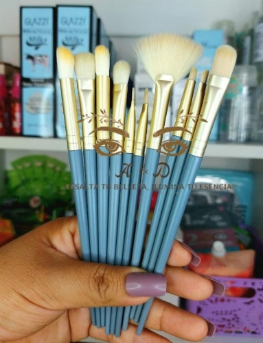 Imagen 1 de Brochas 10 pz (Azules)