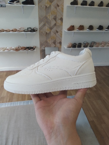 Imagen 1 de (GE) Zapatillas Deportivas blancas tipo Air F.