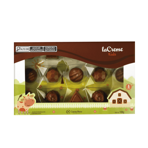 Imagem 1 de Caixa de Bombons laCreme Kids 108g