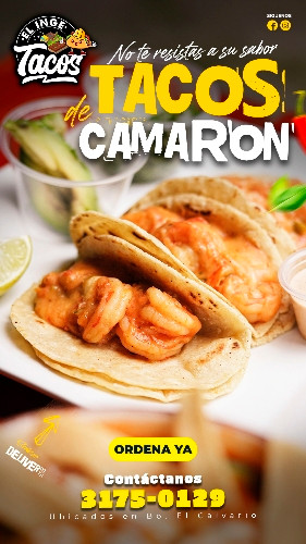 Imagen 1 de Tacos de camarón