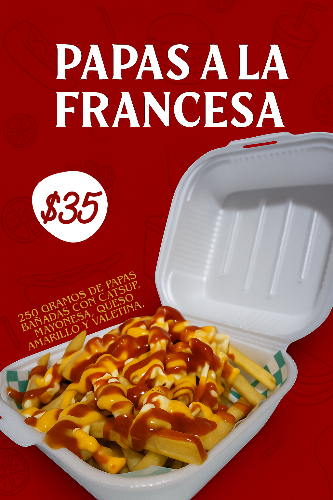 Imagen 1 de Papas a la Francesa.