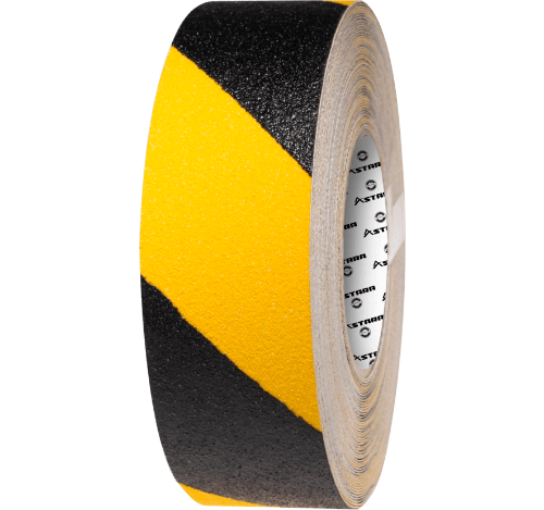 Imagen 1 de Cinta Antideslizante  Negro/amarillo 5CM(2") x 18mt