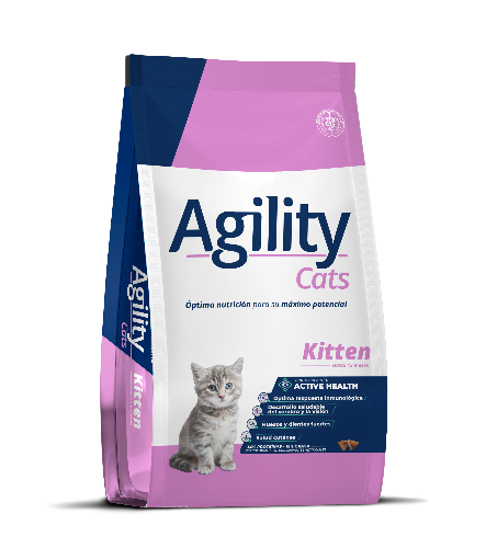 Imagen 1 de Agility kitten alimento premium para gato cachorro x kg