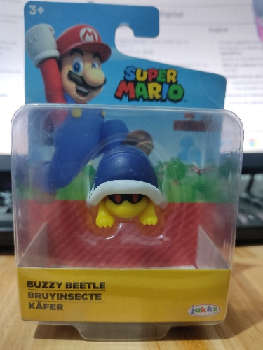 Imagen 1 de buzzy beetle 2.5" original jakks nintendo