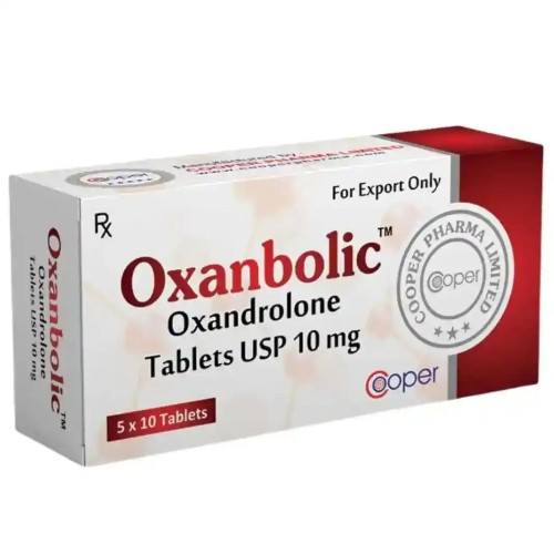 Imagen 1 de OXANDROLONA 10 Mg 50 Tabletas Cooper Pharma