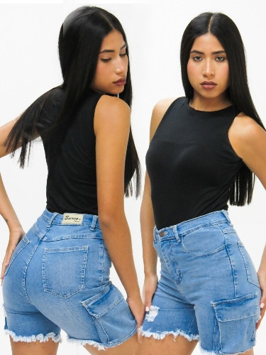 Imagen 1 de Short Jean Azul cielo