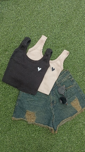 Imagen 1 de BIBIRI CORAZON BORDADO ON