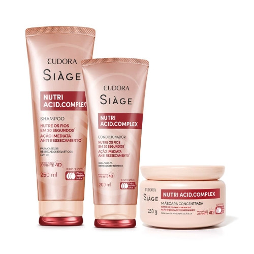 Imagem 1 de Combo Siàge Nutri Acid.Complex 3 Itens