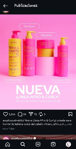 Imagen 1 de Acondicionador Afro & Curly