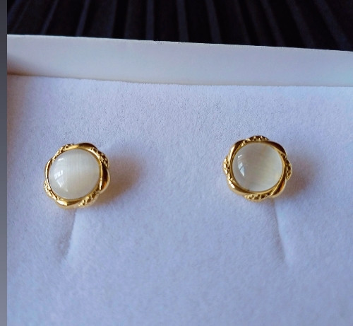 Imagen 1 de Aretes de Perla Blanca - Xuping de alta calidad