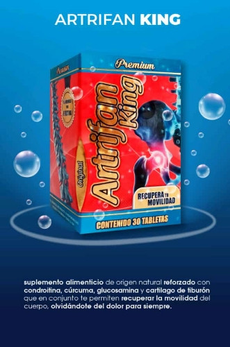 Imagen 1 de Artrifan King  30 tabletas