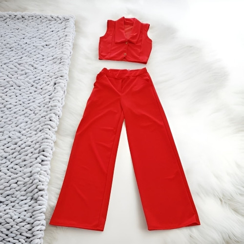 Imagen 1 de Conjunto Liso rojo