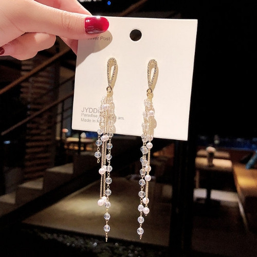 Imagen 1 de Aretes corenos🇰🇷💗 largos