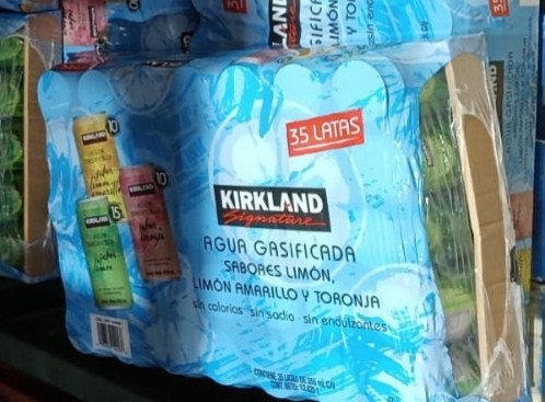 Imagen 1 de Agua gasificada Kirkland
