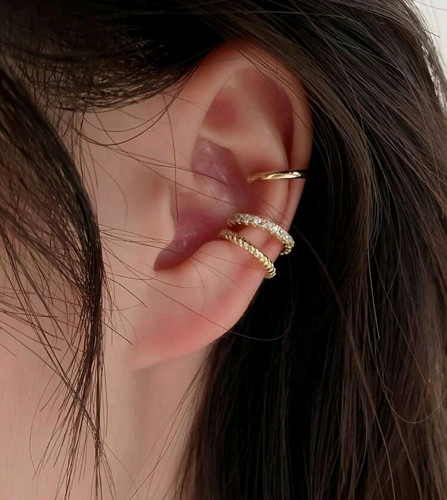 Imagen 1 de 3 piezas oreja forma C
