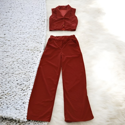 Imagen 1 de Conjunto Liso corinto