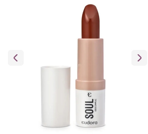 Imagem 1 de Batom Efeito Natural Caramelo Sutil Soul Descomplic 4g