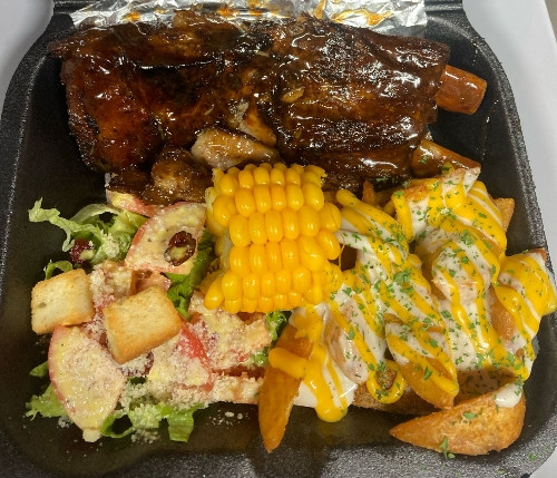 Imagen 1 de 1/2 Costilla BBQ