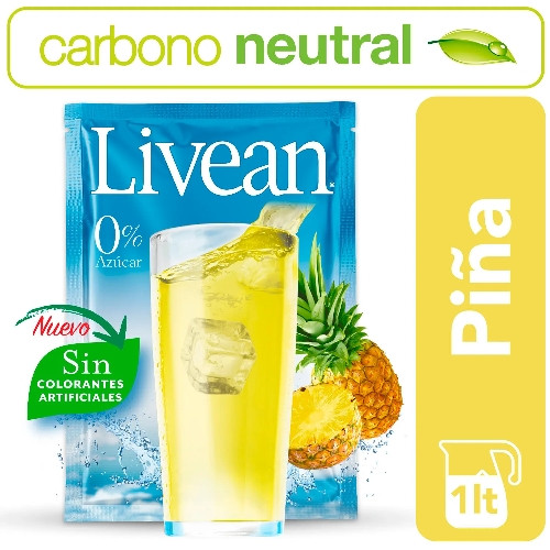 Imagen 1 de Jugo livean sabor piña pack x 10